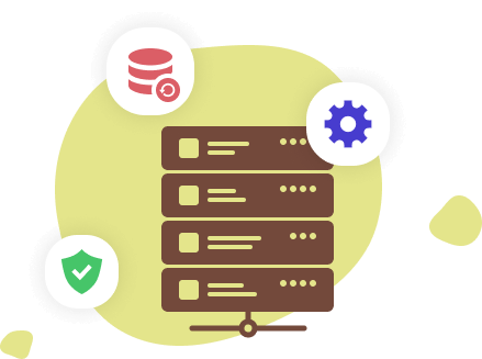 On-premise infrastructure illustration