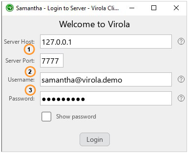Virola client connection through AD Virola client connection through AD