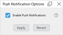 Push notifications Push notifications
